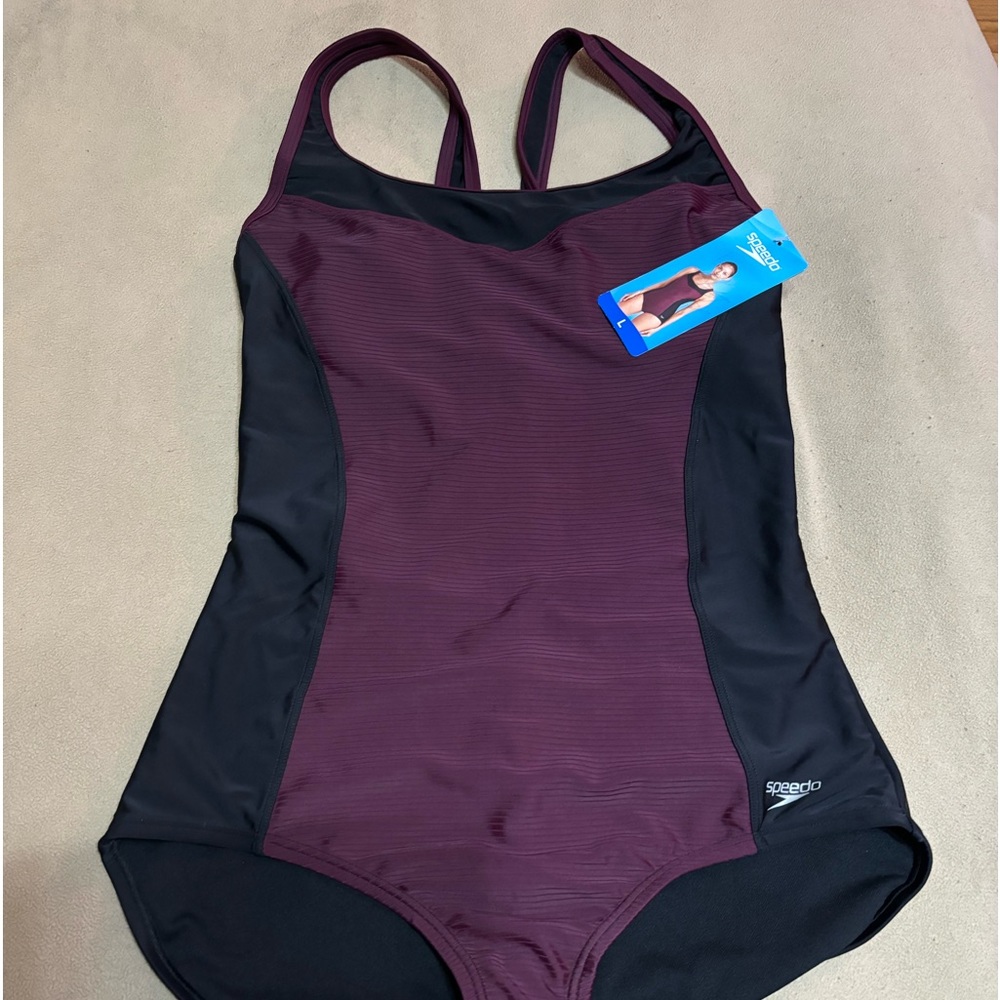 NWT - Speedo one-piece - Ladies Large